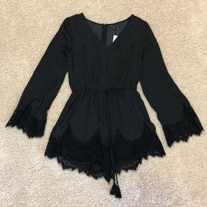 Kendall & Kylie long sleeve romper